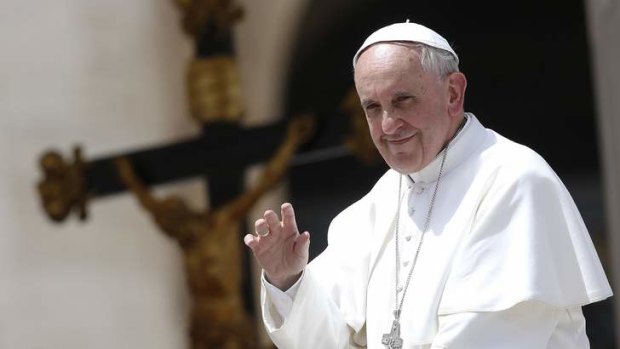 Compassionate friend: Pope Francis has been picking up the phone and offering comfort to people touched by disaster.
