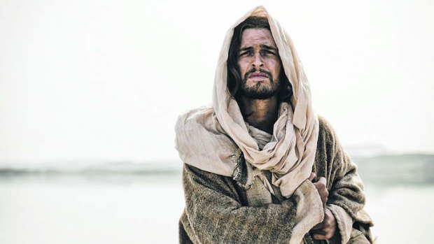 Diogo Morgado as Jesus in <i>The Bible</i>, the 10-part miniseries from Mark Burnett that was recut as the movie <i>Son of God</i>.