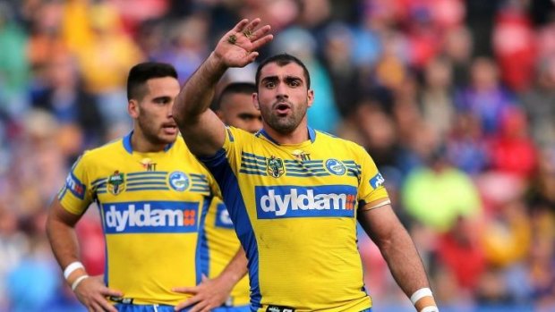 Eels co-captain Tim Mannah: Focused on restoring pride in the yellow jersey.