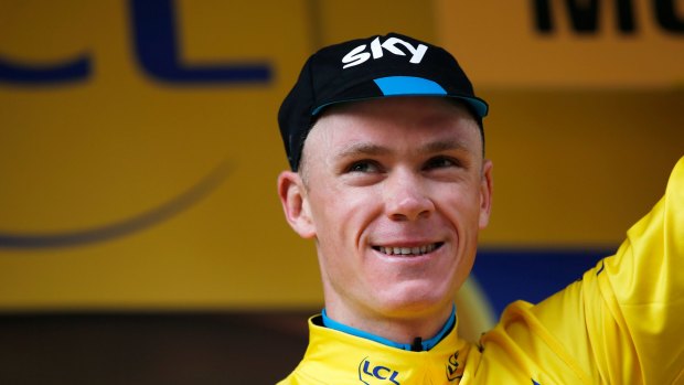 'We definitely don't see it as him being back at the Tour' ... race leader Chris Froome.
