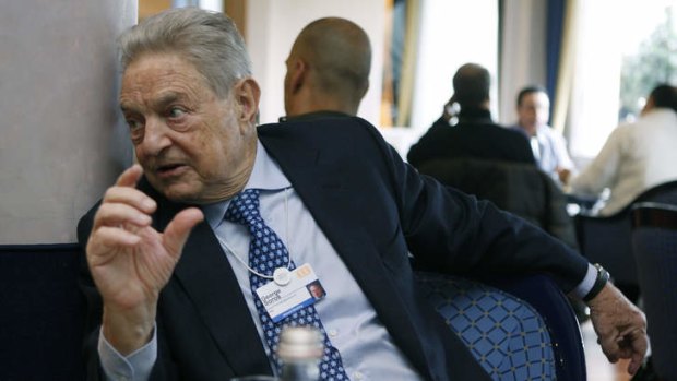 'Incestuous': Soros has taken aim at the relationship between national authorities and banks in the EU.