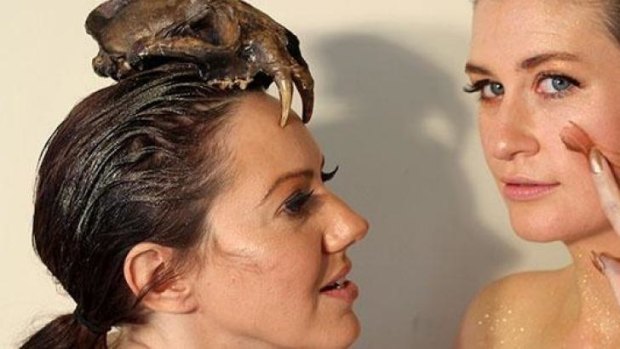Justine Campbell and Sarah Hamilton, co-creators of award-winning 2013 Melbourne Fringe show <i>They Saw A Thylacine</i>. Campbell has been selected to join the Melbourne Theatre Company's Women Directors Program in 2015.