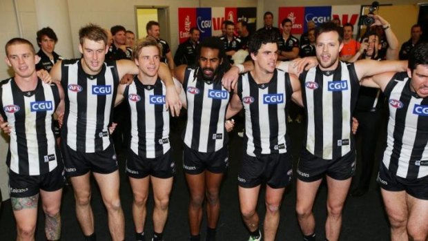 Thrived: Collingwood are a major force in Australian sport.