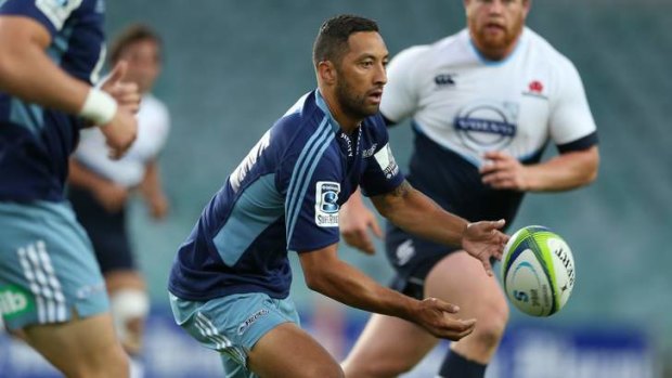 Benji Marshall in his first game for Auckland.