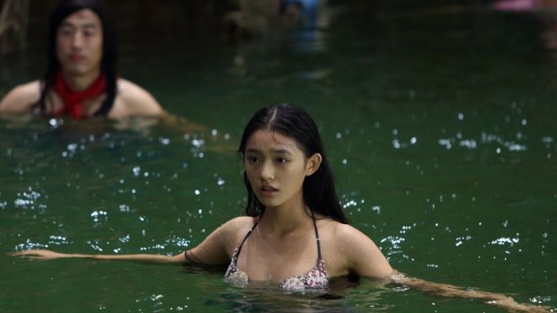 Lin Yun in Stephen Chow's The Mermaid.