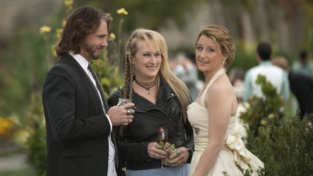 Mamie Gummer, right, has dealt with comparisons with her mother Meryl Streep head-on. 