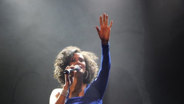 A tribute to Whitney Houston plays  at the Athenaeum Theatre.