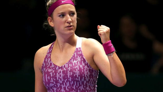 Victoria Azarenka: "I just think that, you know, playing five sets can be very challenging for the scheduling."