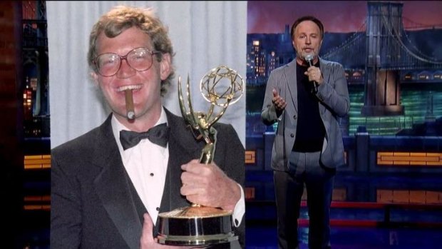 Billy Crystal's musical tribute to Letterman voted him the king of late nights.