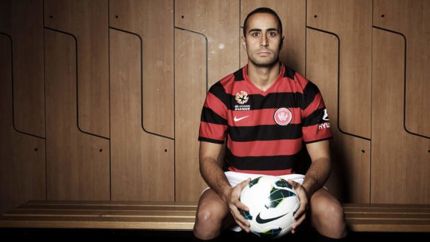Man of the moment: Wanderers defender Tarek Elrich may start Sunday's A-League grand final