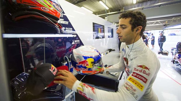 Switching teams: Daniel Ricciardo.