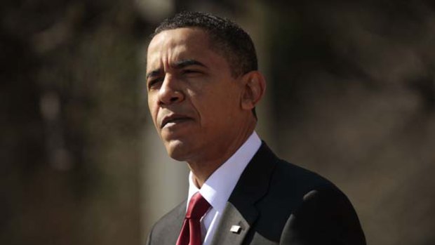 President Barack Obama speaks in the Rose Garden of the White House in Washington on Thursday.