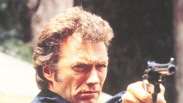 Do I feel lucky: Clint Eastwood in Dirty Harry. Police are embracing some US tactics but not necessarily this one.
