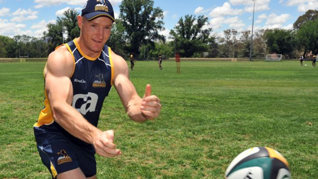 Happy to play anywhere . . . former Wallaby captain Stirling Mortlock.