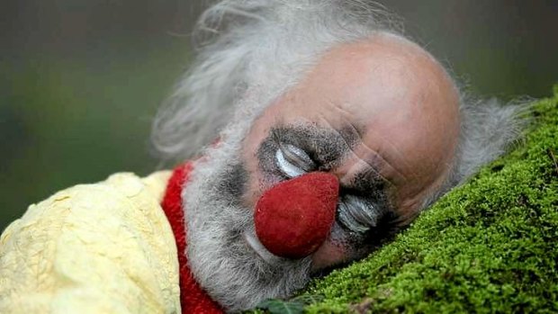 Slava Polunin in <i>Slava's Snow Show</i>.