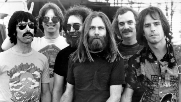 Grateful Dead at the beginning of their careers.