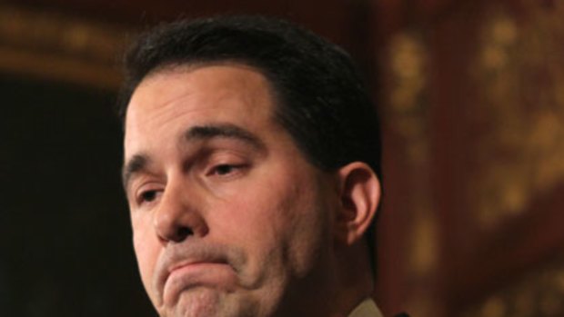 Scott Walker ... the Republican governor's phone call was recorded.