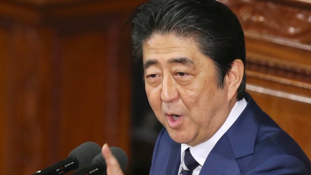 Japanese Prime Minister Shinzo Abe is looking to shore up the US-Japan alliance.