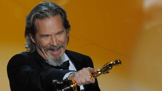 Jeff Bridges wins the best actor Oscar in 2010.