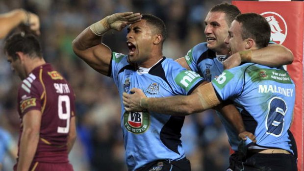 Decisions, decisions: Michael Jennings should hold his NSW centre spot despite injury.