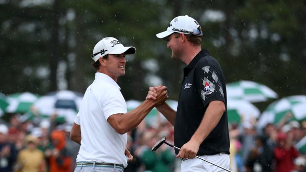 Dynamic duo: Adam Scott and Marc Leishman will be hard to beat.