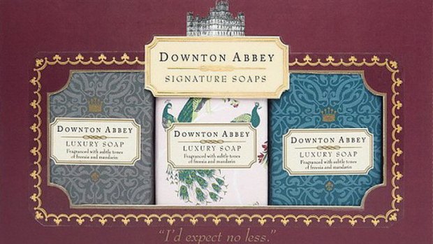 <i>Downton Abbey</i> signature soaps.