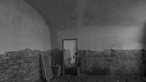 A building at Theresienstadt concentration camp, which held Czechoslovakia's Jews - including the author's grandfather, during World War II.