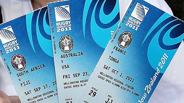The ticket allocation for the semi-final between New Zealand and Australia has been exhausted.