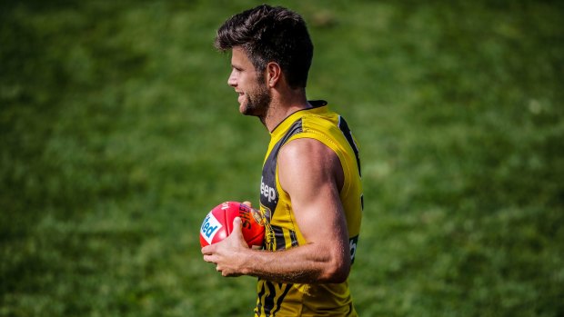 Trent Cotchin will lead the Tigers into the finals feeling liberated.