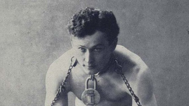 Escape-artist, Harry Houdini.