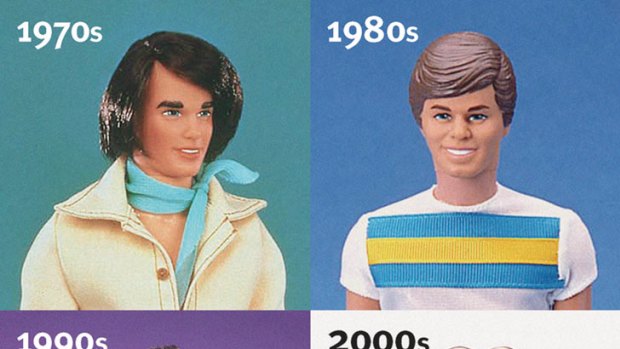 Ken and now: Barbie's boyfriend through the ages.