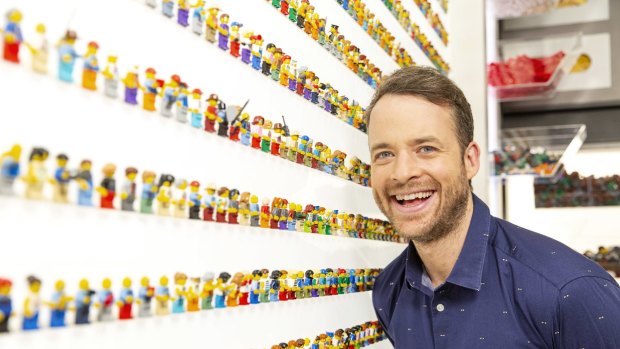 Hamish Blake hosts Lego Masters.