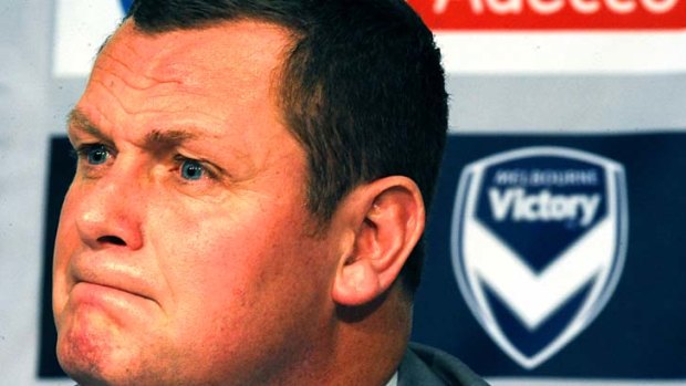 All smiles: Jim Magilton believes he can take the Victory to the finals this season.