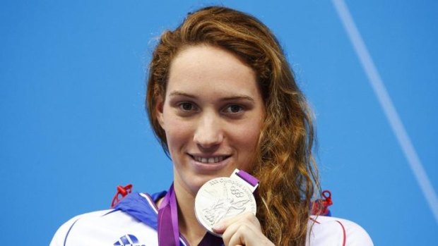 Killed: France's Camille Muffat.