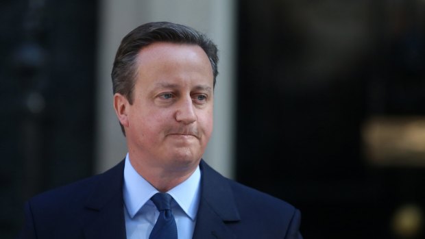 British Prime Minister David Cameron said on Friday he would step down.