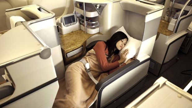 酋长国A380商务舱。