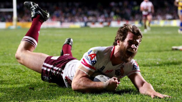 "The more you cook stuff, the more dead it is": Manly Winger David Williams.