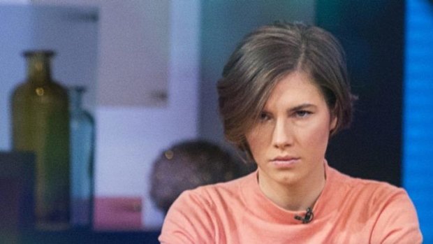 Amanda Knox is interviewed on American television on Friday.
