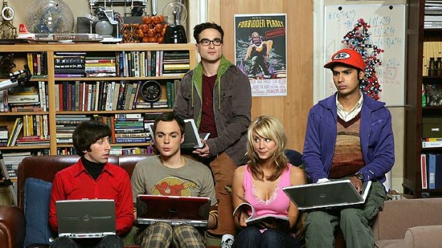 The Big Bang Theory ... the most-watched program on Monday evening.