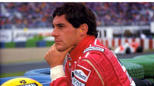 Vulnerability ... documentary paints an intimate portrait of Ayrton Senna.