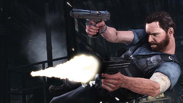 A screenshot from <em>Max Payne 3</em>.