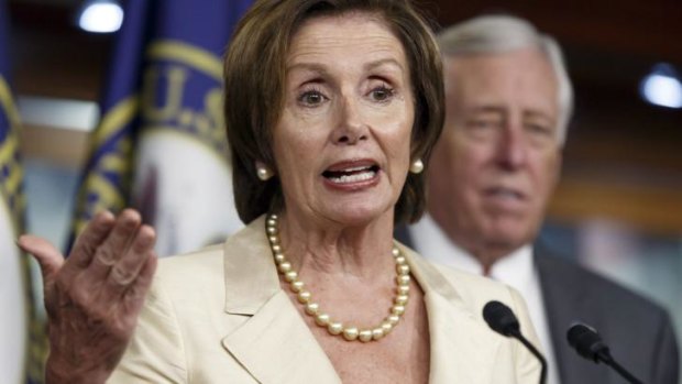 House minority leader Nancy Pelosi has dismissed the case as being driven by 'impeachment hungry extremists'.