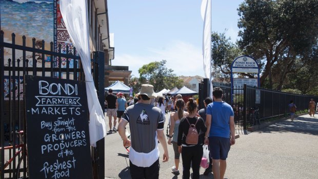 Bondi Public School runs markets every weekend which raise revenue for projects.