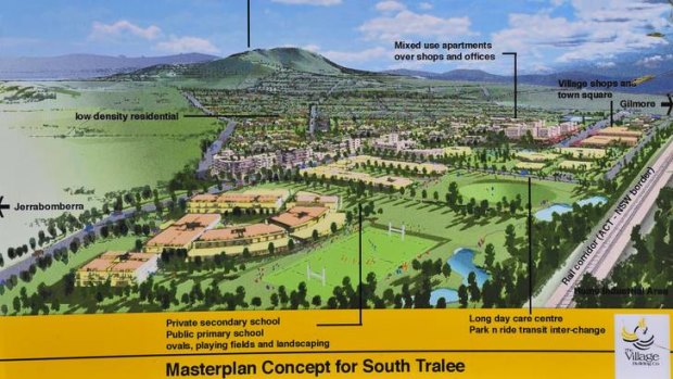 Masterplan Concept for South Tralee site at Tralee.