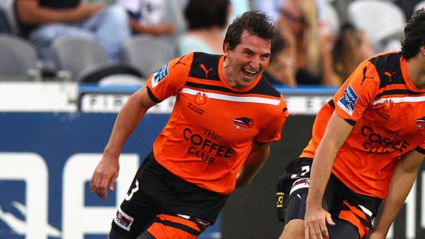 Thomas Broich, right, received 390 votes in the poll for player of the year.