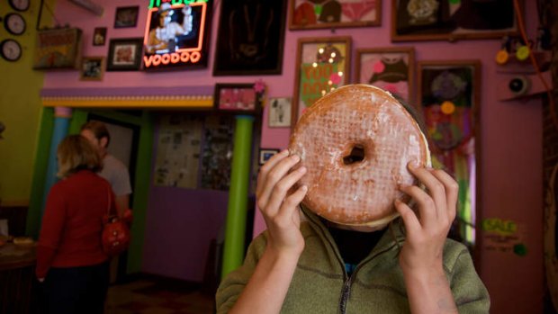 Voodoo Doughnut's 'Texas Challenge'.