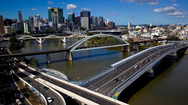 The Go Between Bridge is controlled by Brisbane City Council.
