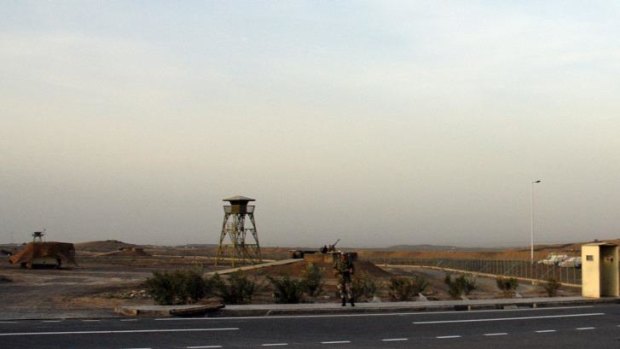 The nuclear enrichment facility in Natanz, 300km south of Tehran.