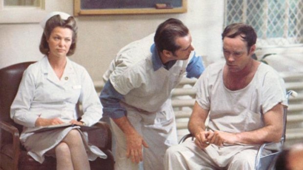 Jack Nicholson tries to buck the system in <i>One Flew Over The Cuckoo's Nest</i>.