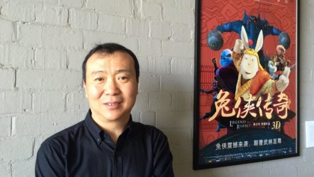 Animated film director and Vice-President of the Beijing Film Academy, Professor Sun Lijun.